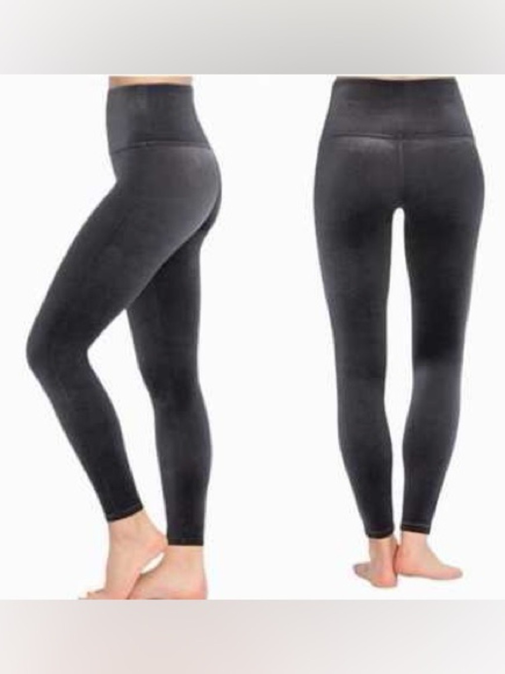 SPANX VELVET SHAPING LEGGINGS SIZE M